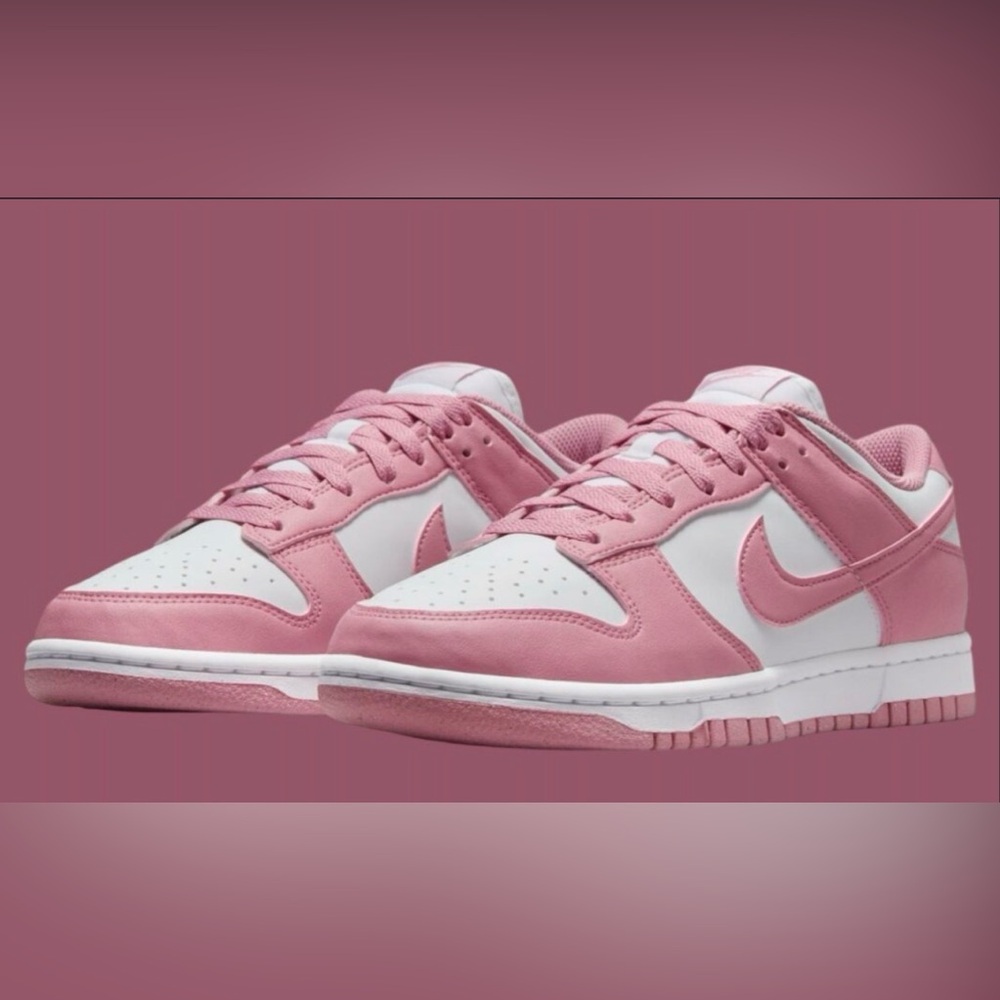 Nike Pink and White Women's Sneakers
